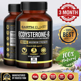 Earth Elixir Ecdysterone – etiquette du packaging indiquant l'origine et les composants.