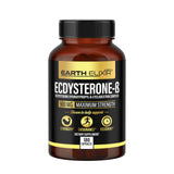 Earth Elixir Ecdysterone – logo fabriqué aux États‑Unis sur l'emballage.