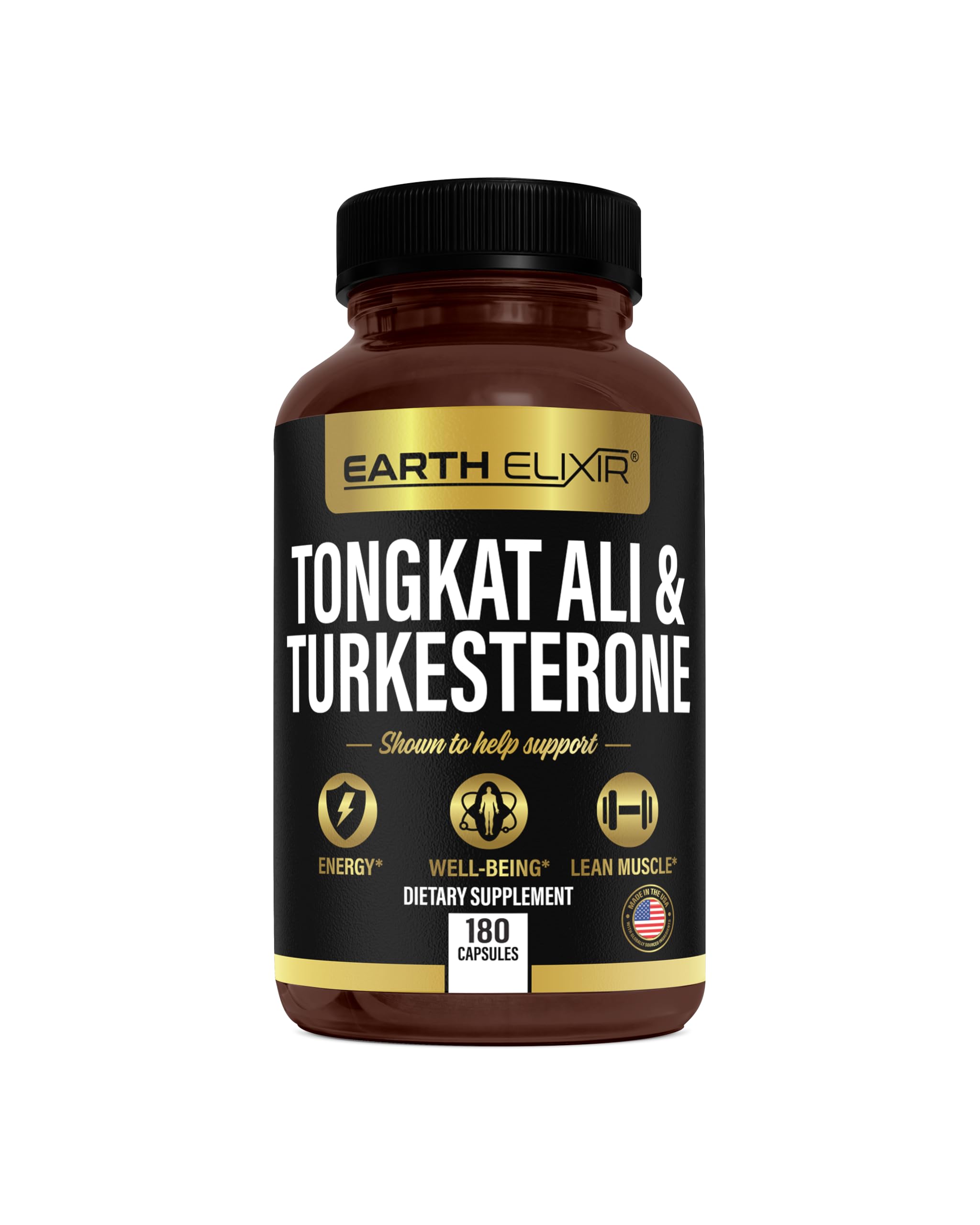 Earth Elixir Turkesterone Tongkat Ali — athlètes en action illustrant soutien à l’endurance.