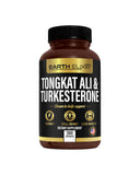 Earth Elixir Turkesterone Tongkat Ali — athlètes en action illustrant soutien à l’endurance.