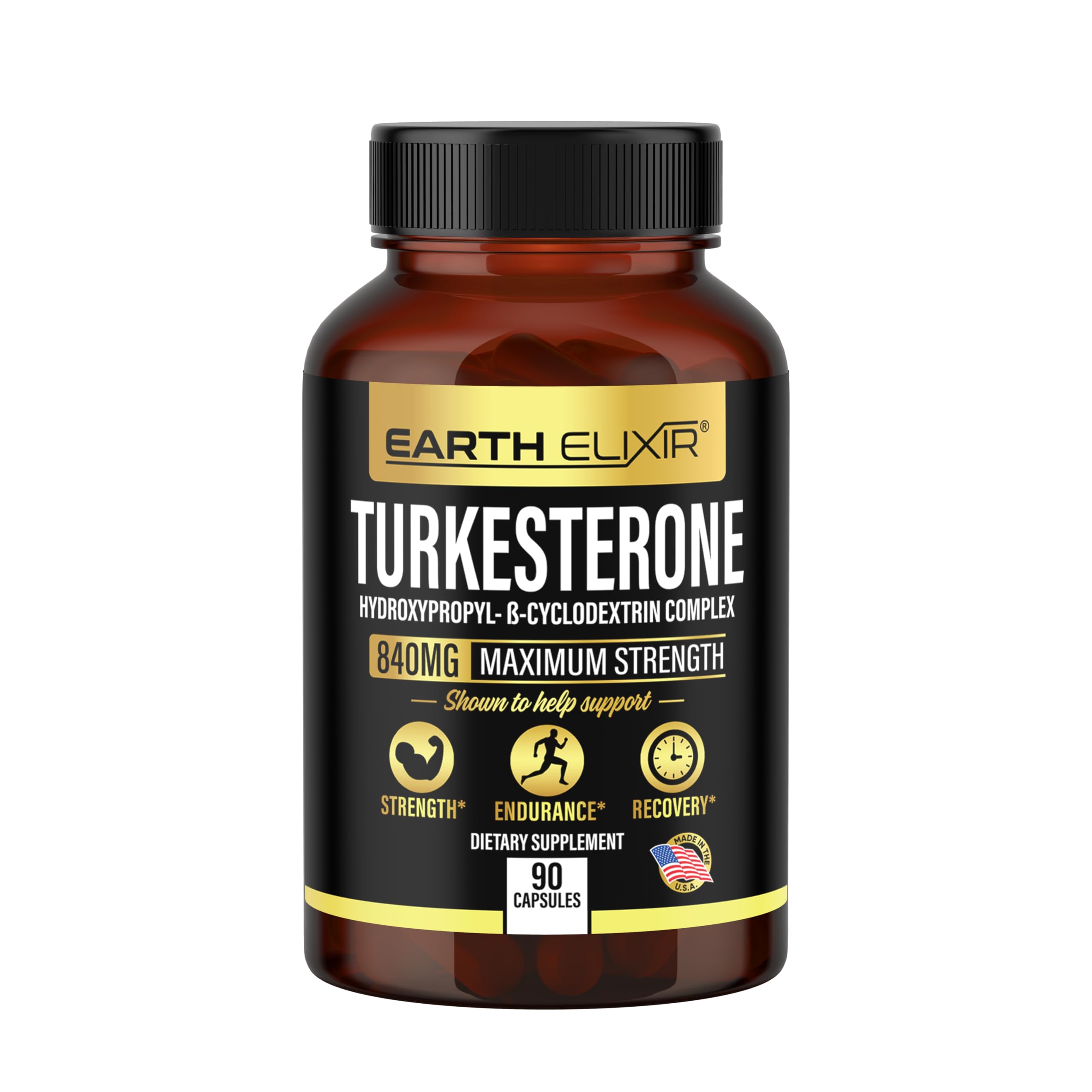 Earth Elixir Turkesterone usage sportif sans stimulants, formulation pure