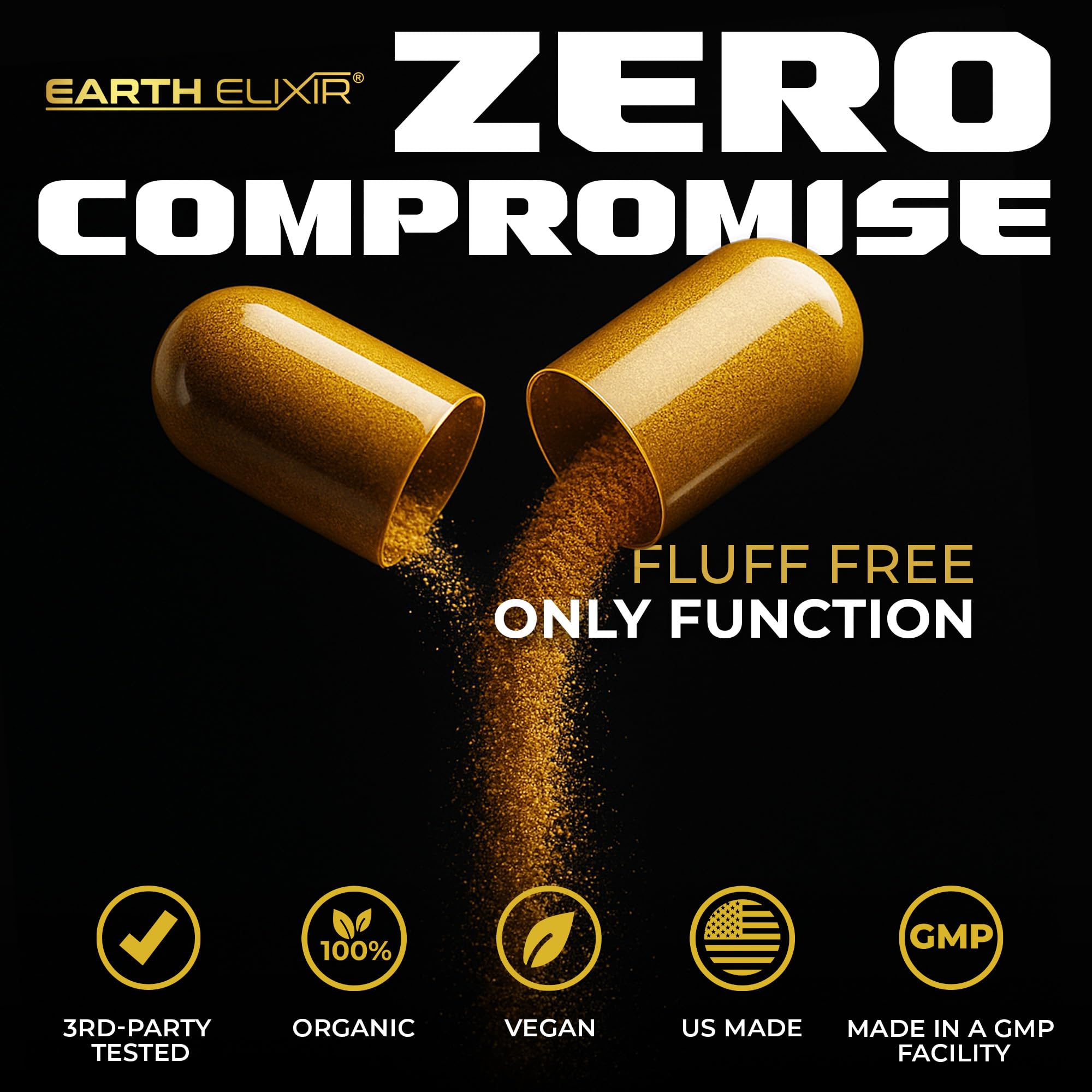 Earth Elixir fabrique-usa-testee-tiers: transparence et traçabilité.