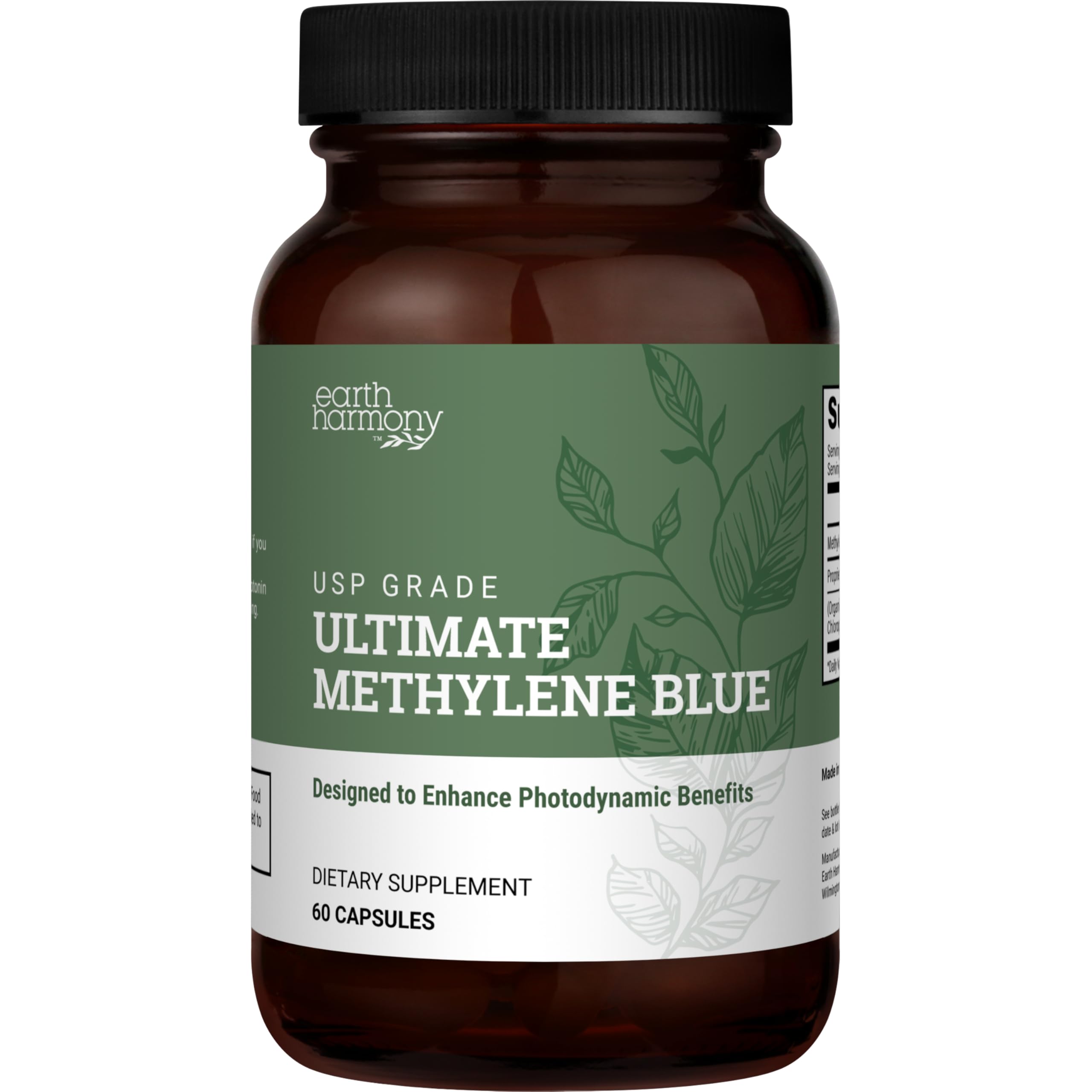 Bouteille Earth Harmony Naturals bleue, pratique pour une routine quotidienne