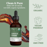 Bouteille Earth Harmony Naturals avec bouchon, maniable et pratique.