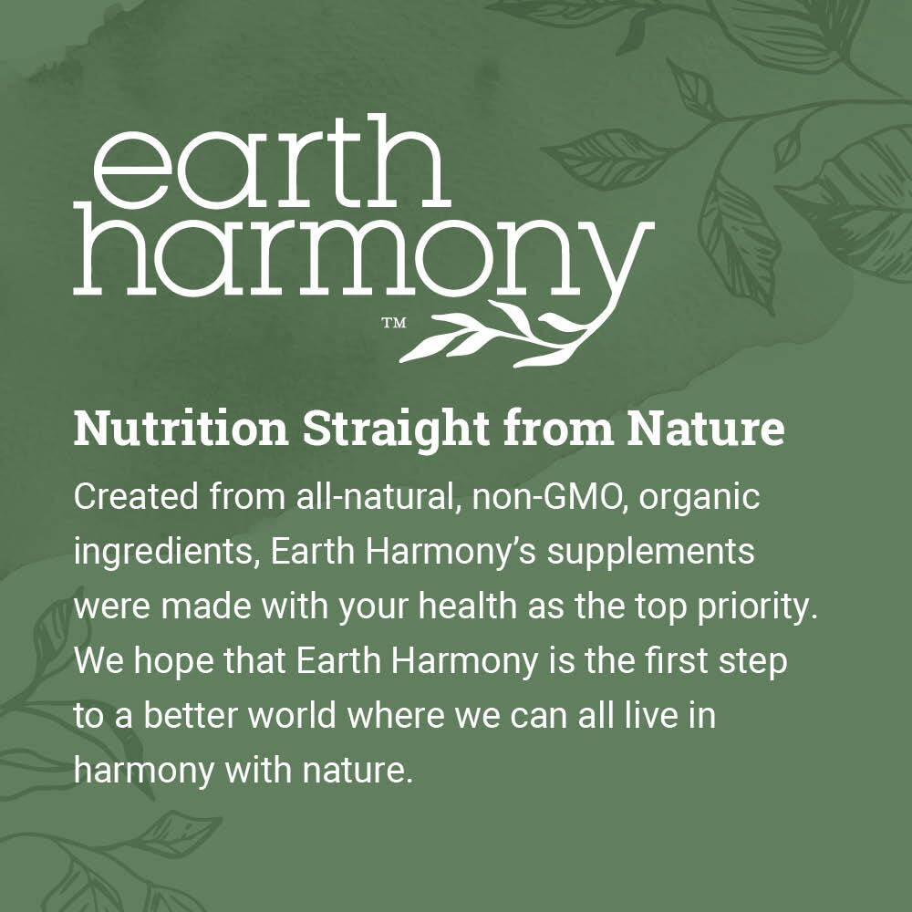 Earth Harmony Naturals D-Ribose Poudre: mélange facile dans votre boisson préférée.