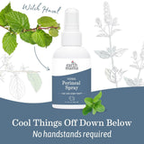 Earth Mama Spray périnéal: flacon de 120 ml, facile à transporter.