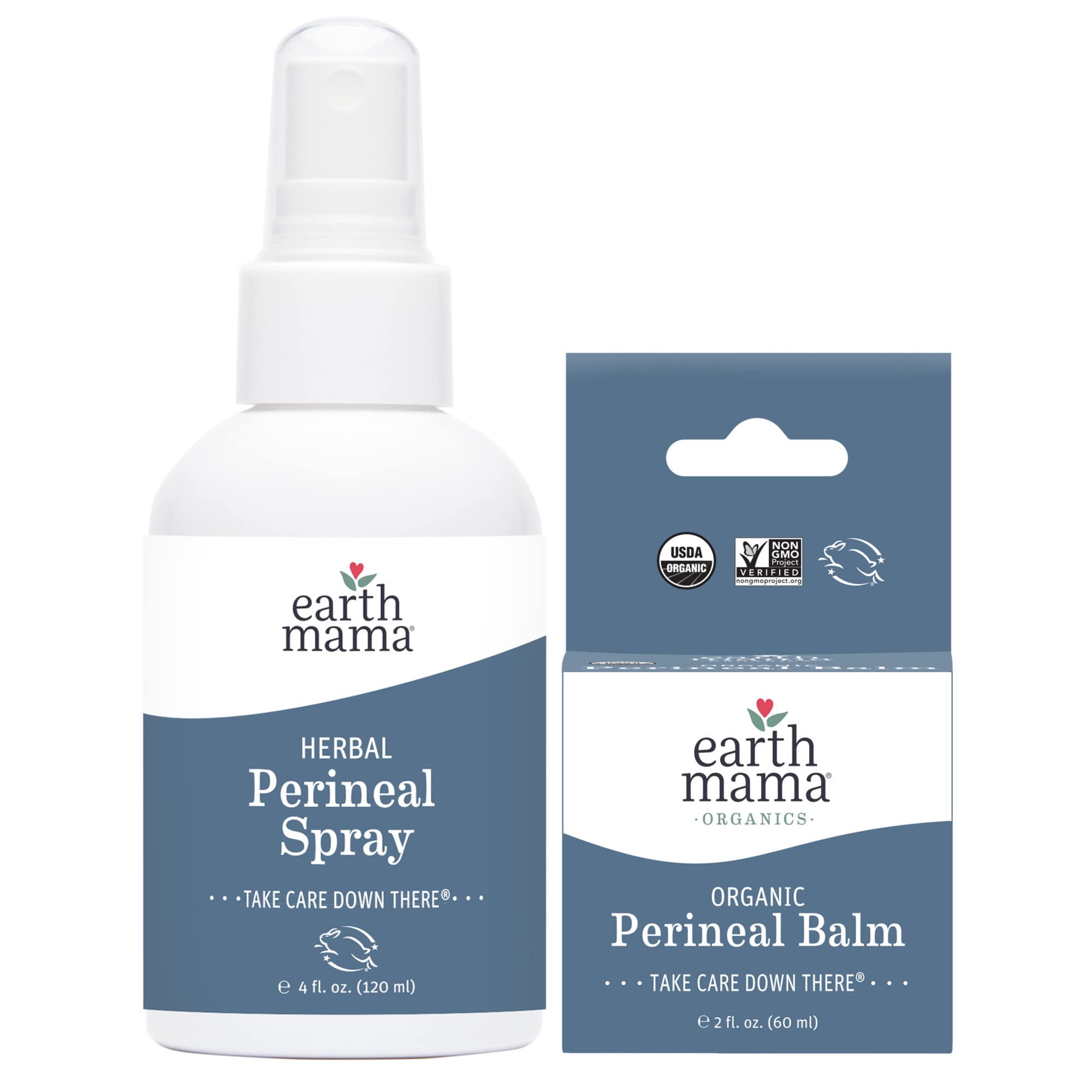 Spray périnéal Earth Mama : rafraîchissant et apaisant après l'accouchement.