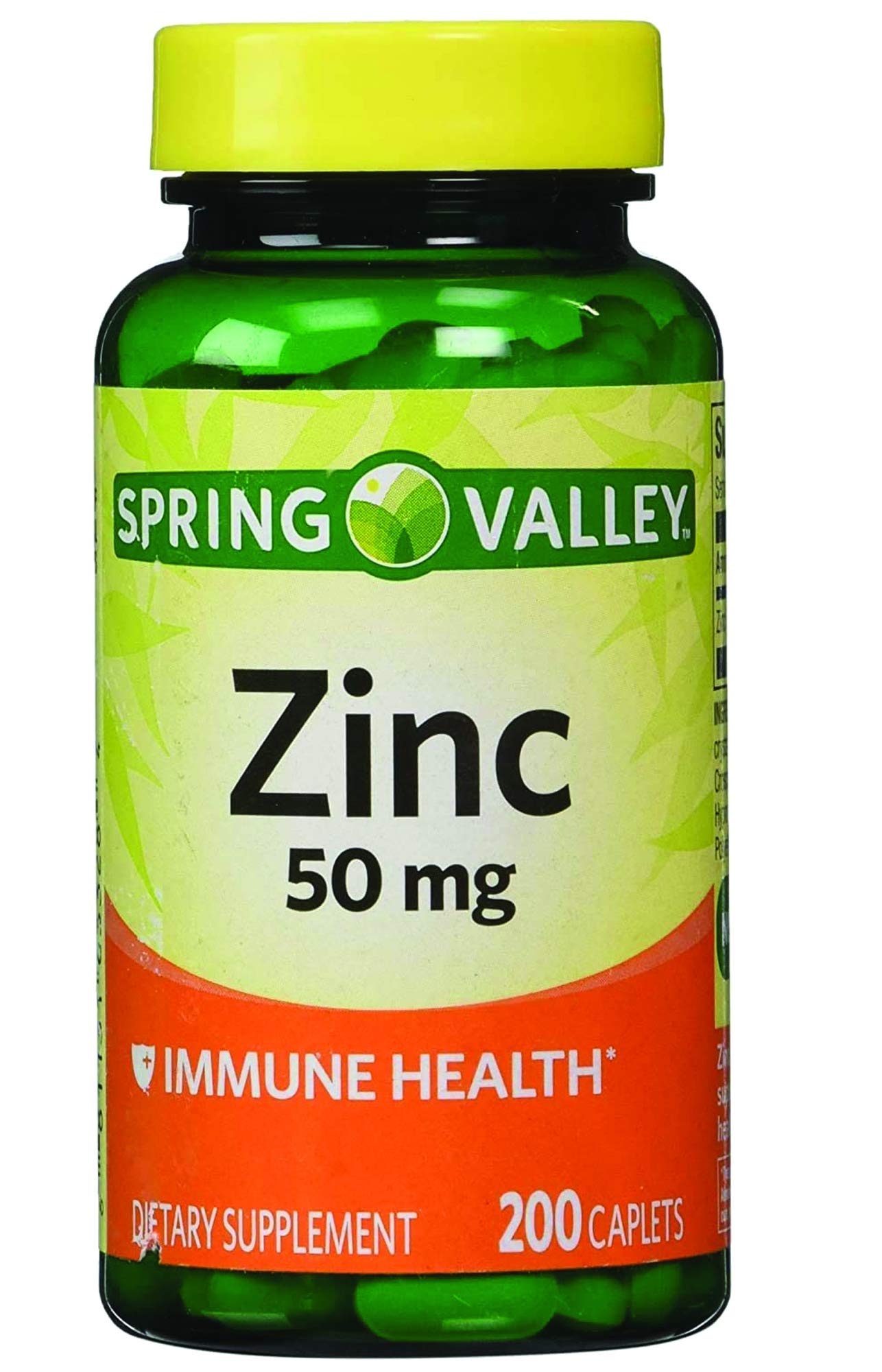 Earth&ME Zinc – bouteille de 200 comprimés, pharmacie domestique.