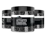Earthborn Elements charbon actif en capsules, dosage précis et facile à suivre.