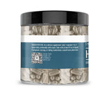 Earthborn Elements Hespéridine: capsules ouvertes montrant la texture pure et naturelle.