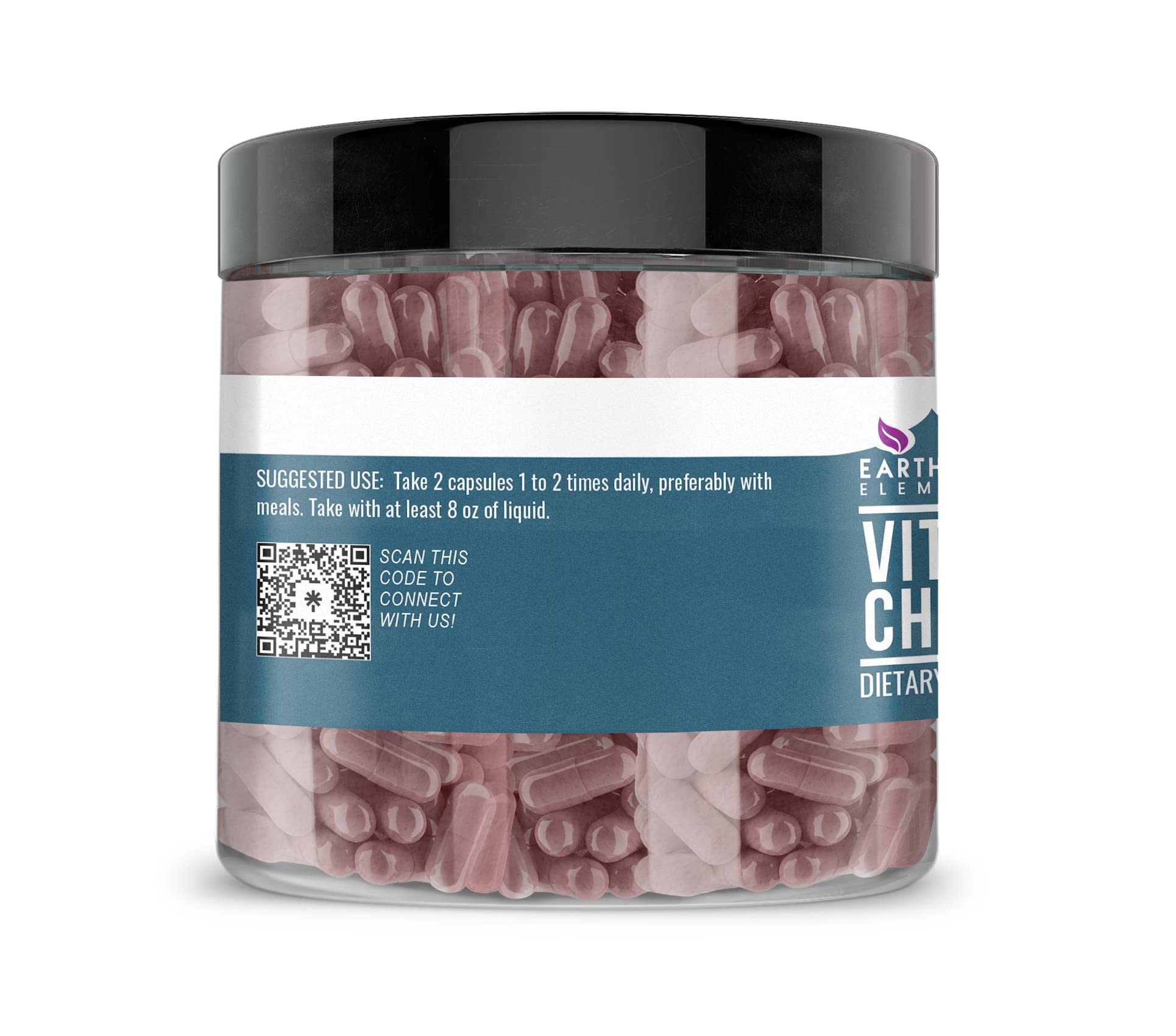 Earthborn Elements Vitex: étiquette lisible pour une routine simple