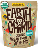 EarthChimp Protéine végétale vanille – bouteille prête pour un shake nourrissant et rapide