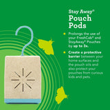 EarthKind Pouch Pod – matériau durable à base de plante et flax.