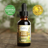 Earthley Wellness Cough-B-Gone : formule sans alcool adaptée dès 6 mois.