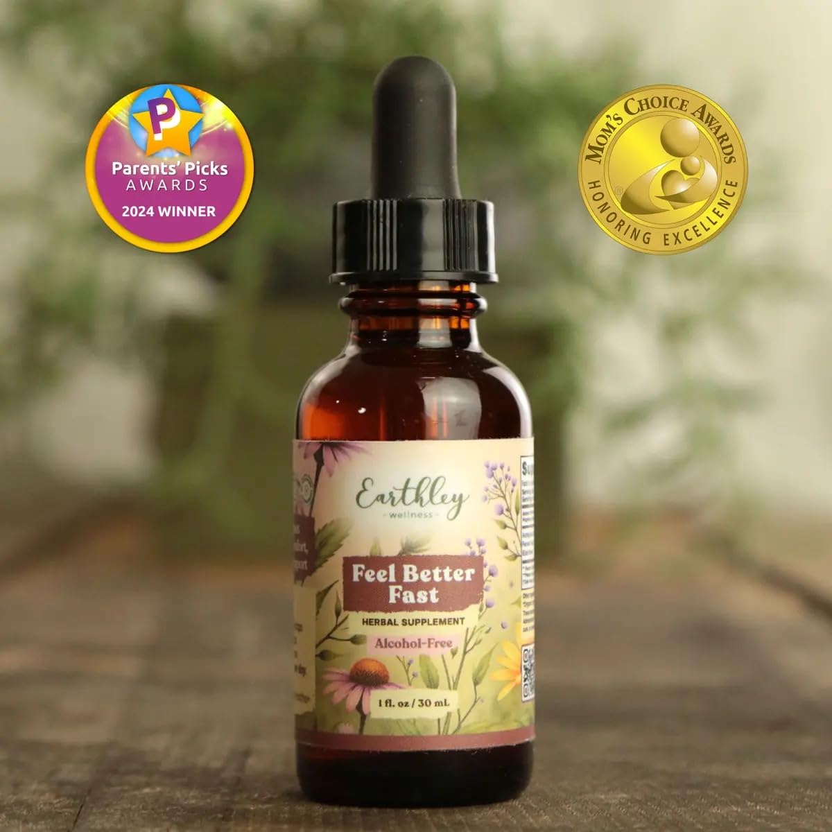 Earthley Wellness Feel Better Fast – soutien potentiel du systeme immunitaire et du bien etre general.