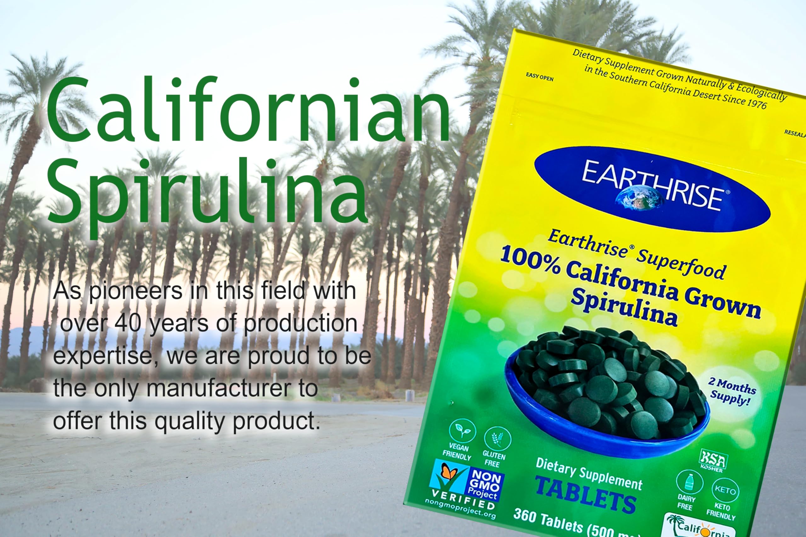 Earthrise salade spiruline dynamisante, idée rapide pour repas équilibré.