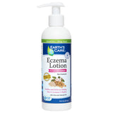 Earth's Care Eczema Lotion, bouteille prête à apaiser l'eczéma.