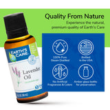 Earth's Care Lavande: parfum floral frais pour une ambiance spa chez soi.