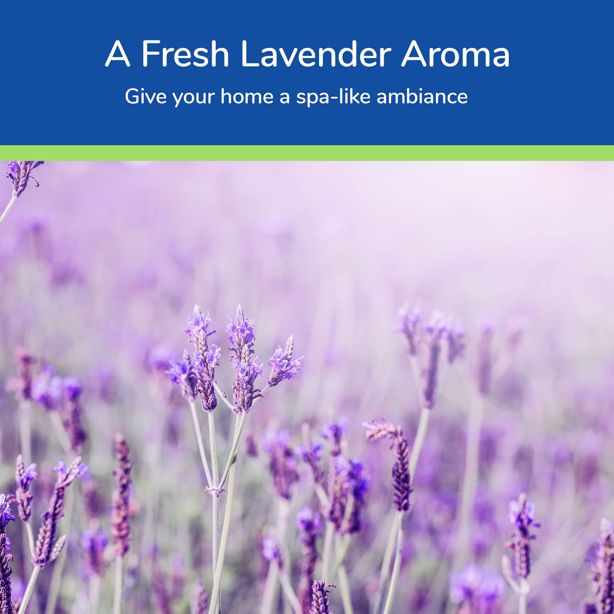 Earth's Care Lavande: parfum favorisant un sommeil plus serein et paisible.