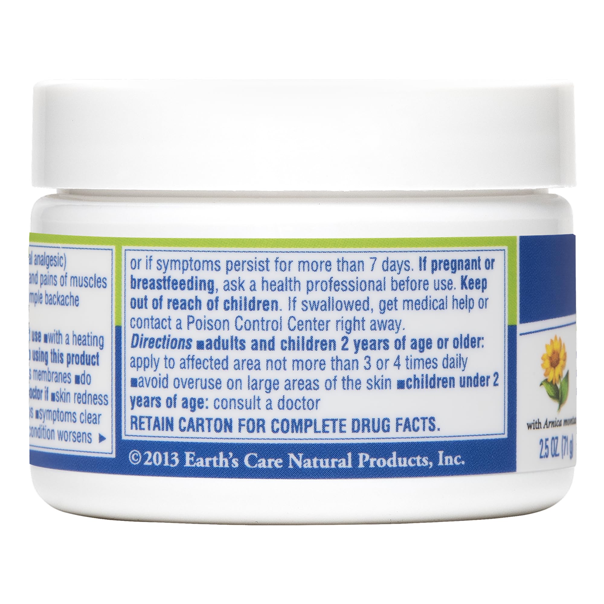 Ingrédients naturels camphre vitamine E pour le confort musculaire