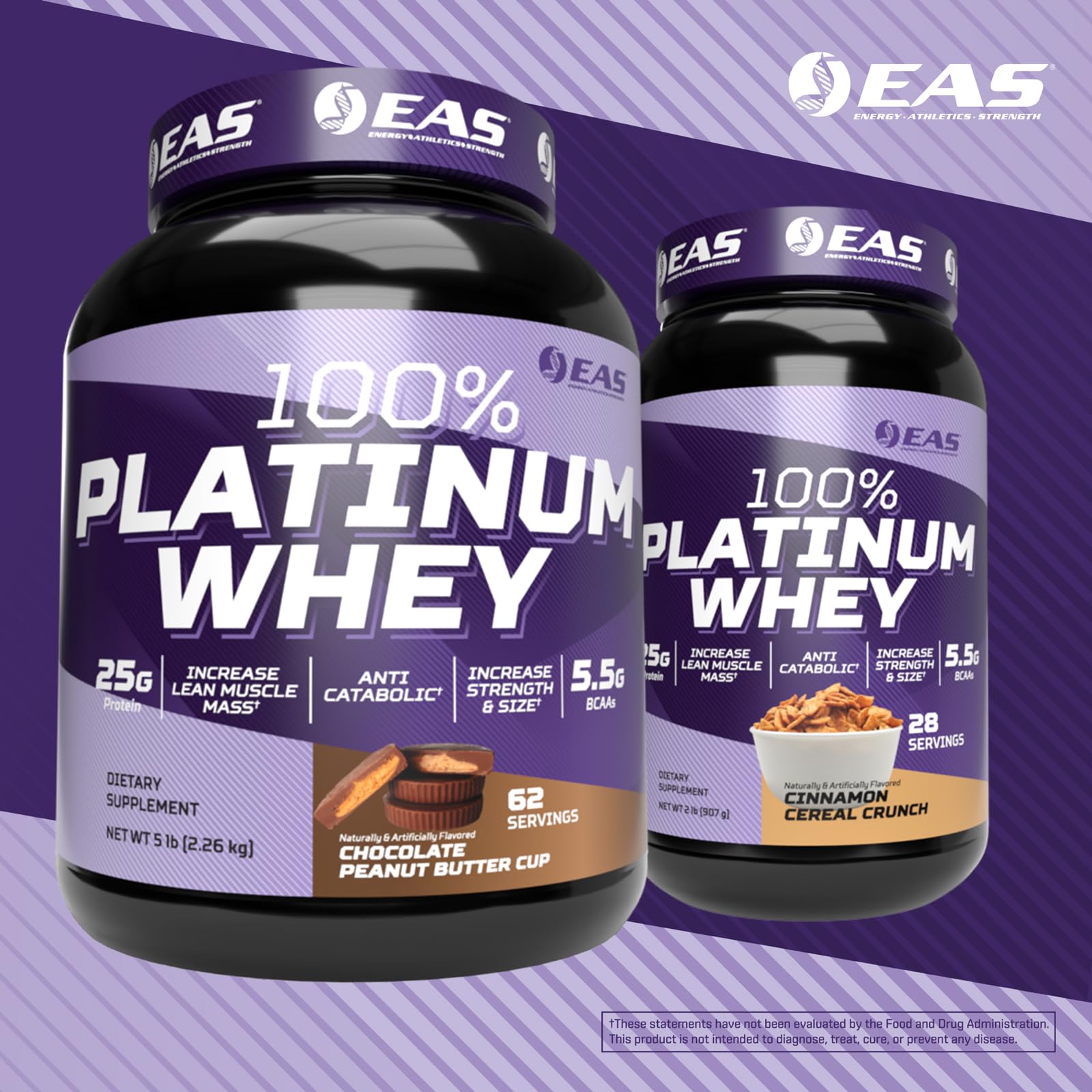 EAS 100% Platinum — boite-5-livres, option économique et pratique.