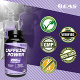 EAS Caffeine Power : emballage soigné reflétant la qualité du produit.
