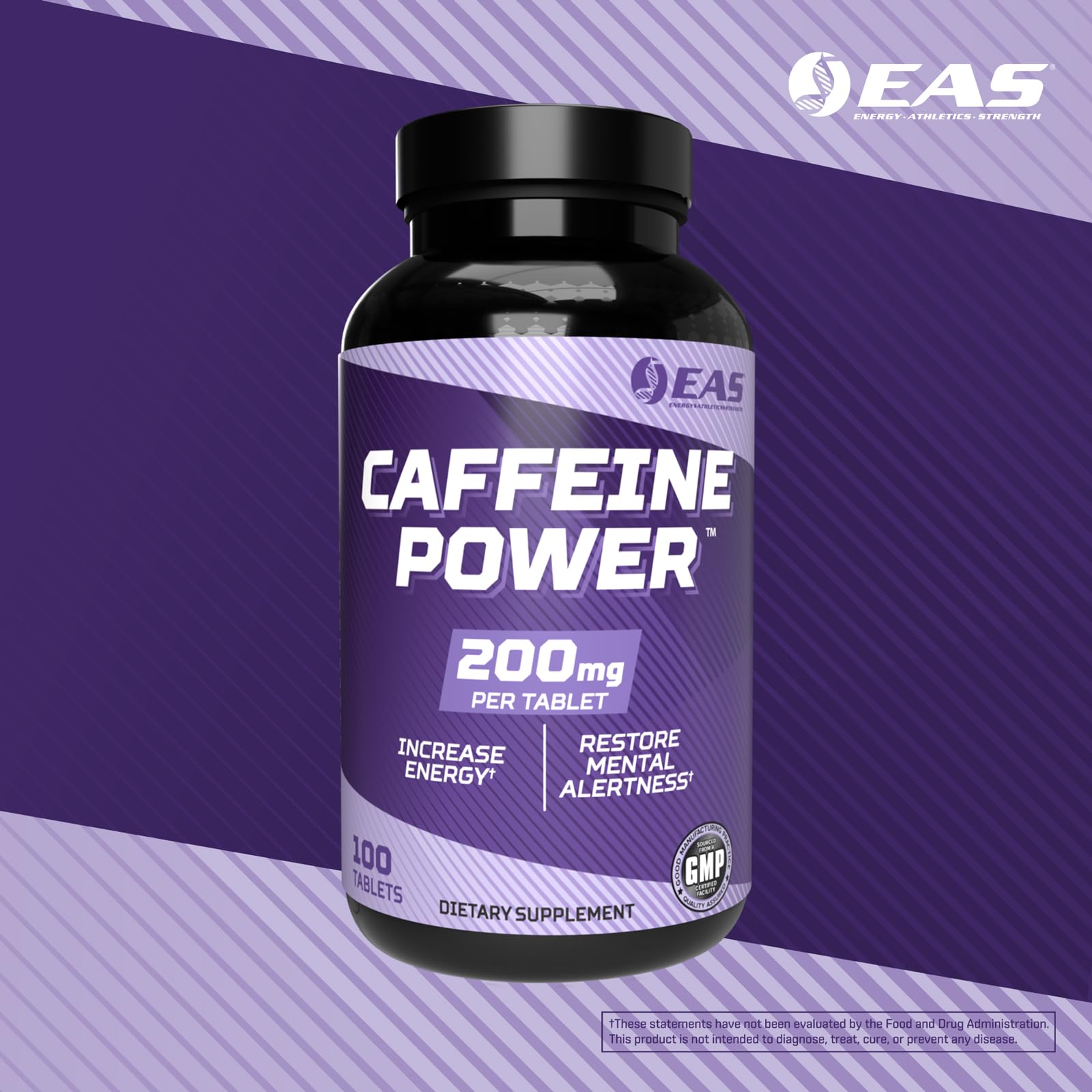 EAS Caffeine Power : utilisation quotidienne pour soutenir la concentration au travail.
