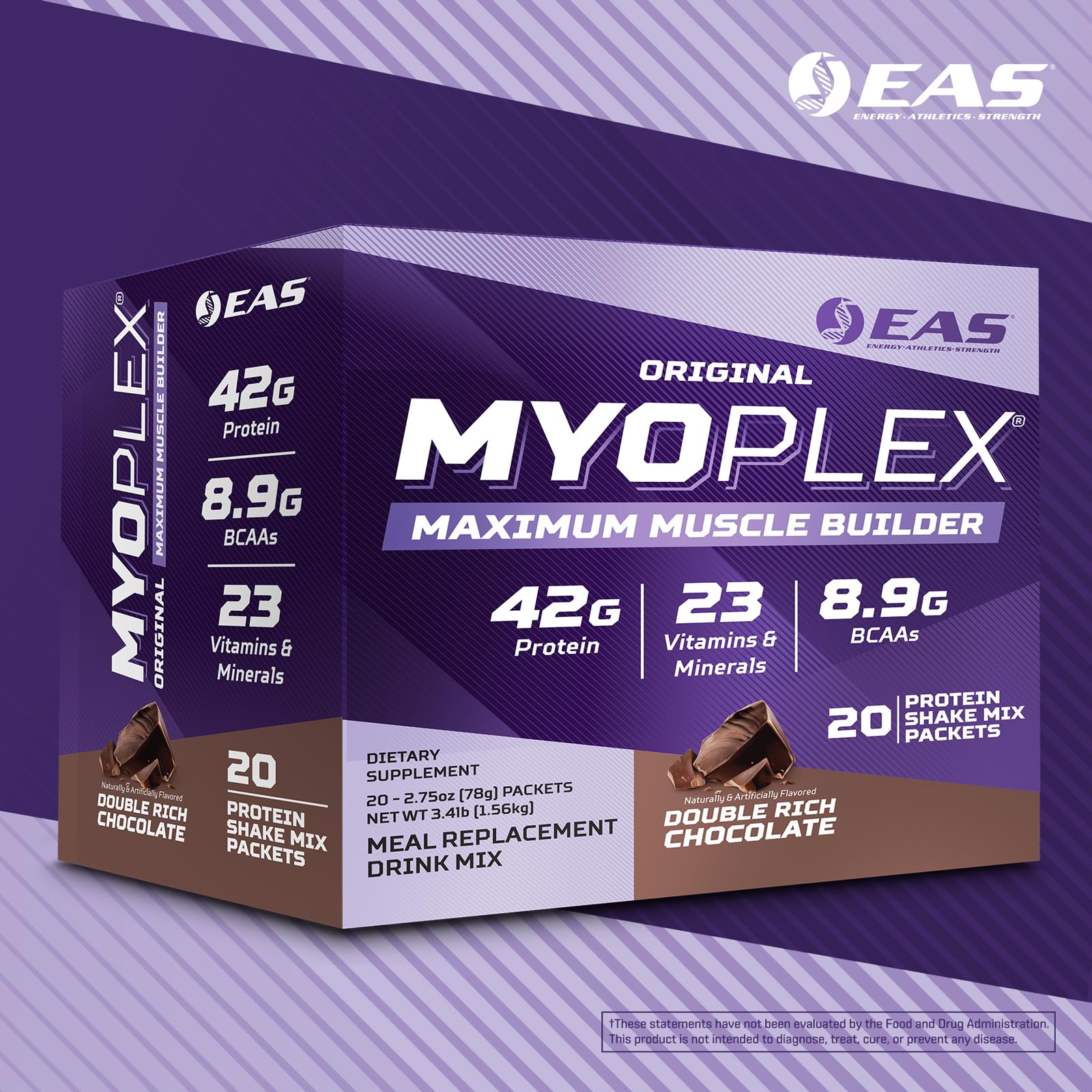 Préparation shake EAS Myoplex pour récupération après séance