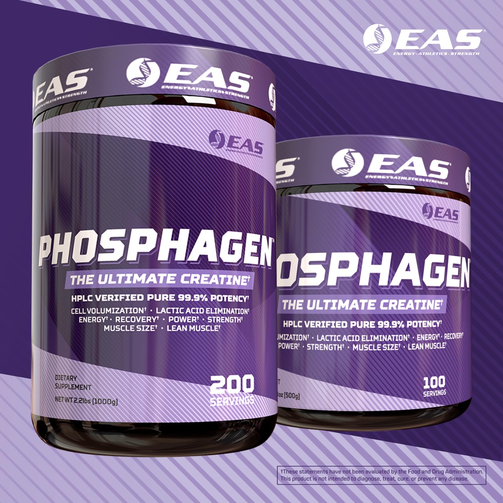 Sportif utilisant le récipient de mélange avec EAS Phosphagen Ultimate.