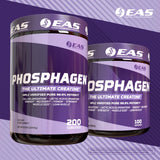 Sportif utilisant le récipient de mélange avec EAS Phosphagen Ultimate.
