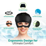 Ease Essence casquette-relief-douleur-tete gel 20-pourcent, thérapie chaude/froide.