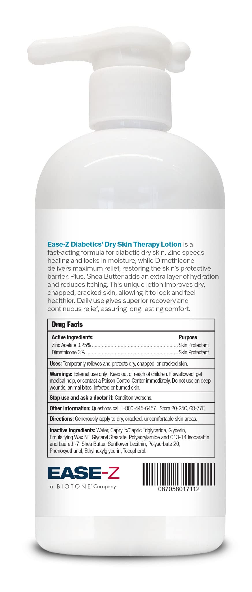 Crème EASE-Z pour les mains diabétiques, hydratation ciblée.