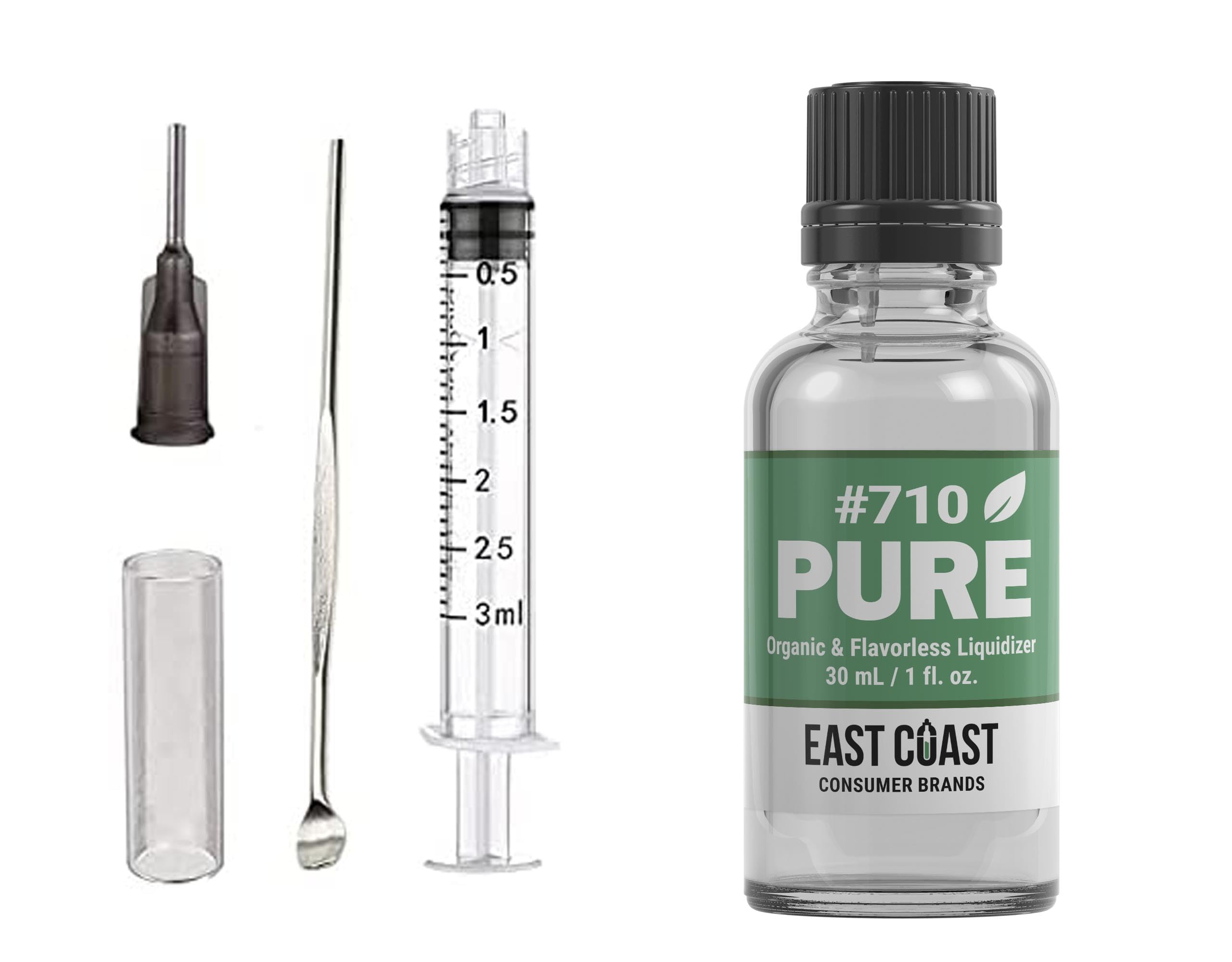 East Coast Terpenes Liquéfieur pur sans saveur pour des extraits transformés en huile fluide facilement.