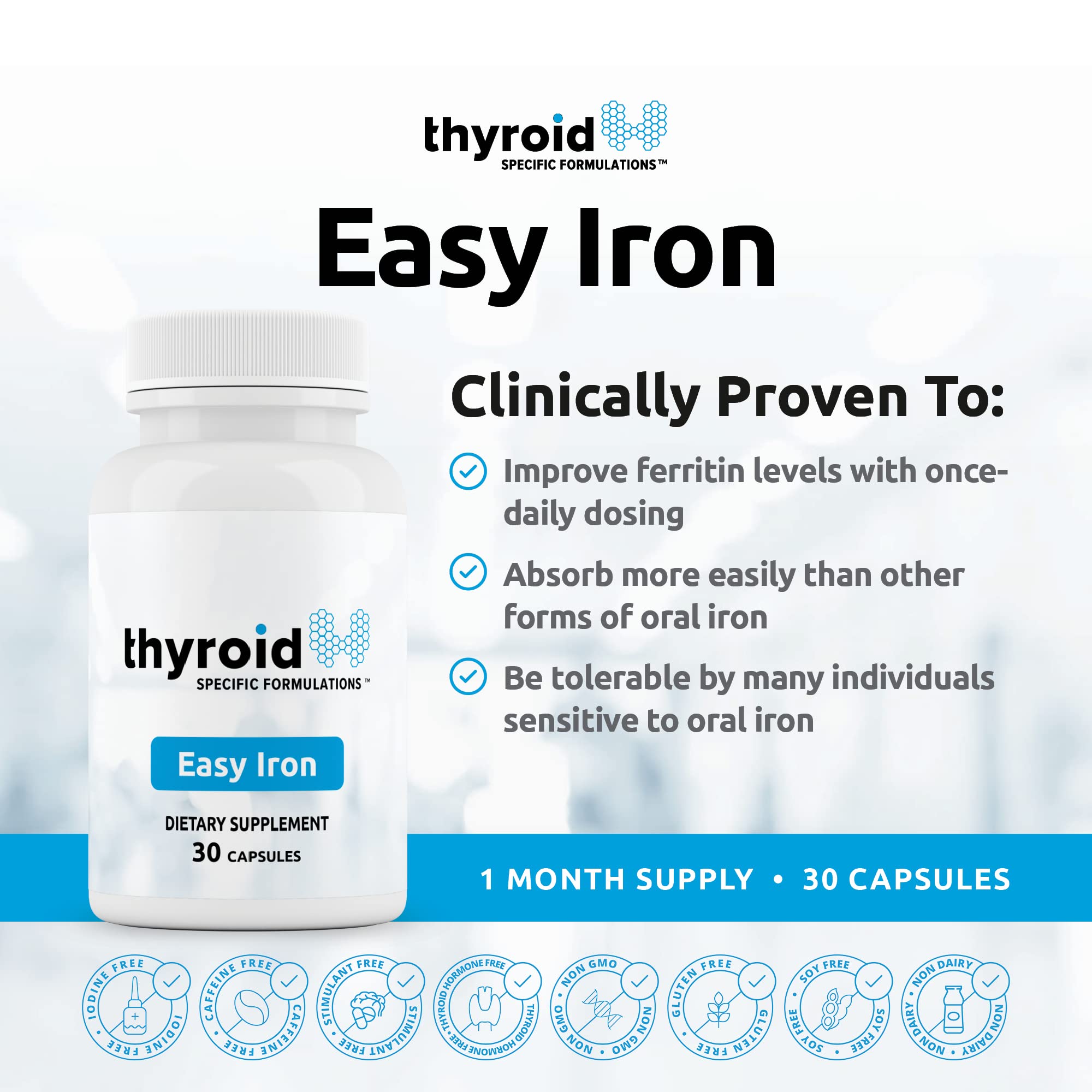 Easy Iron boite emballage, format pratique pour votre routine.