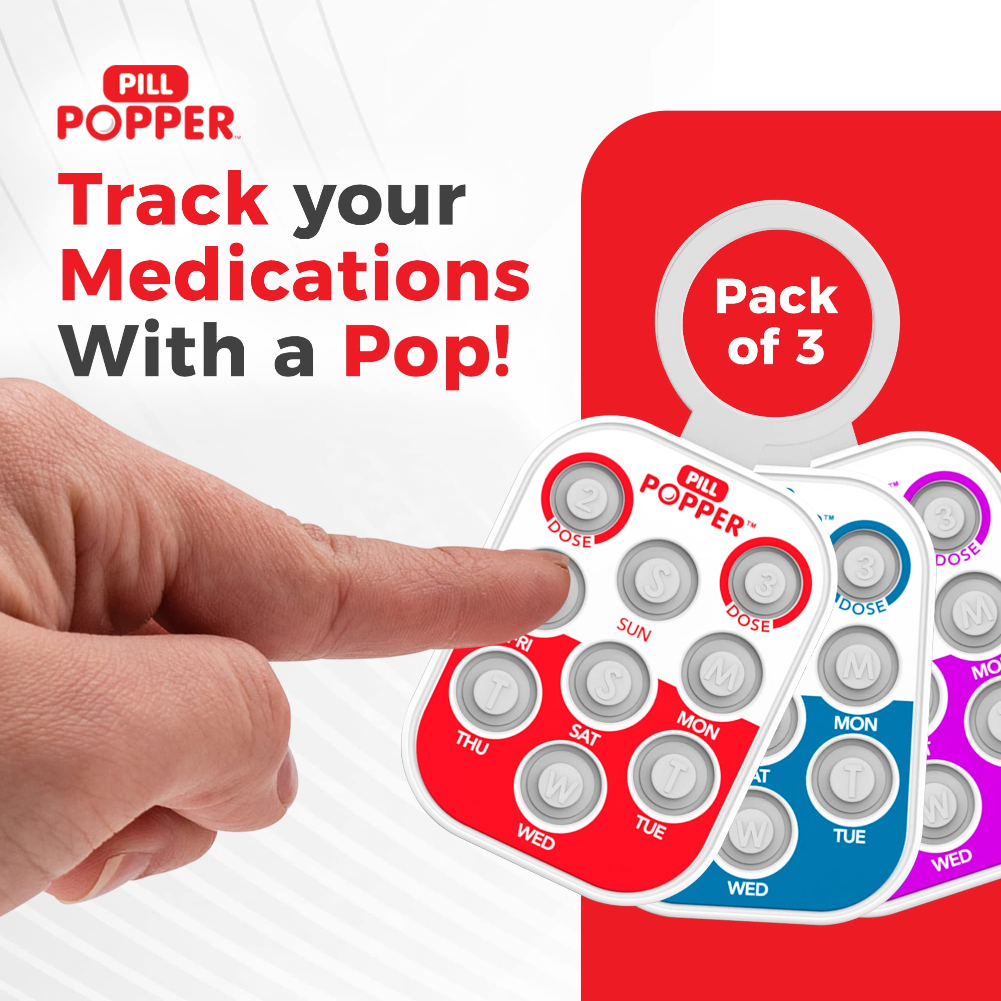 Boutons jours semaine Easy To Use Products permettent d identifier rapidement les pilules