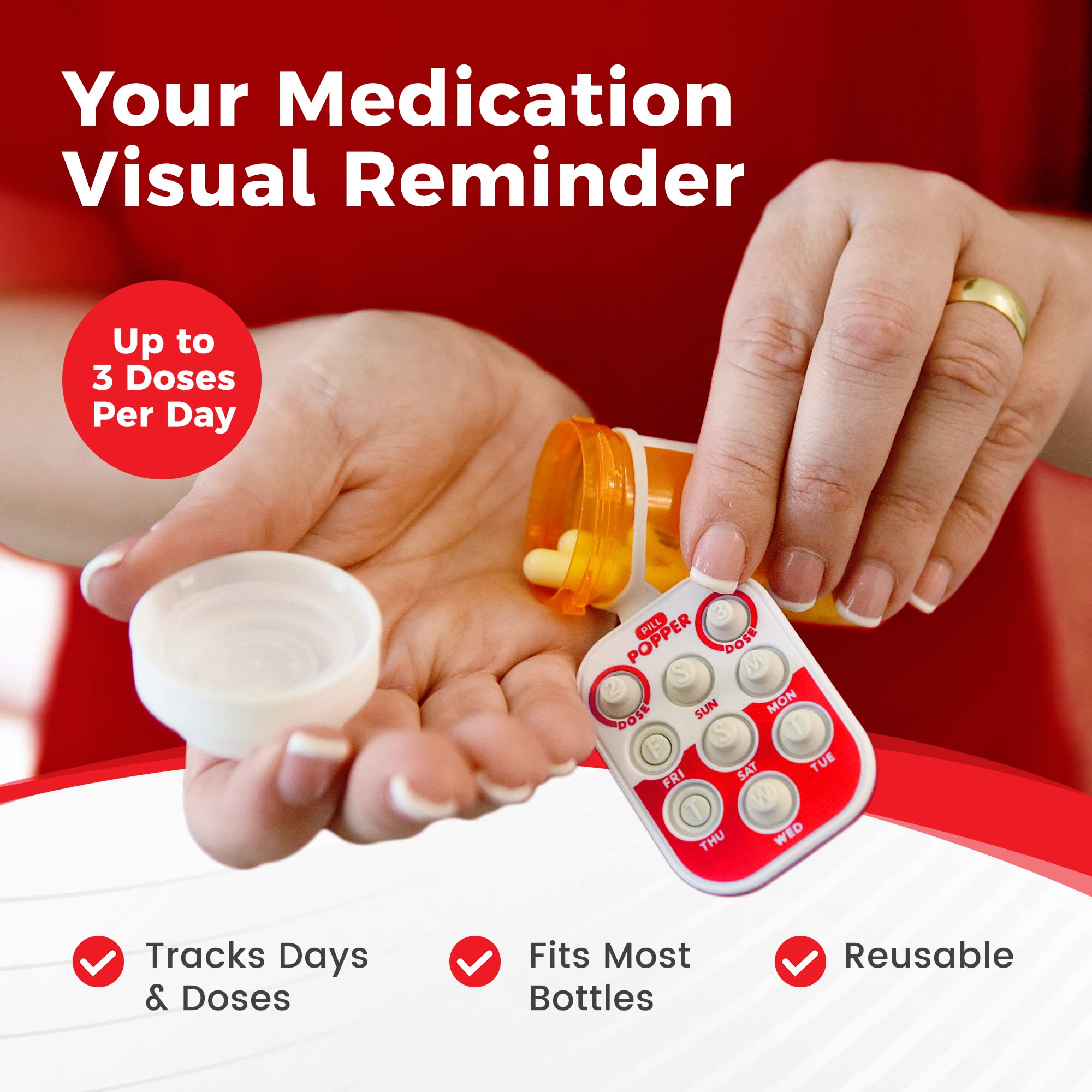 Rappel-doses 2-3 Easy To Use Products pratique lors de journées chargées