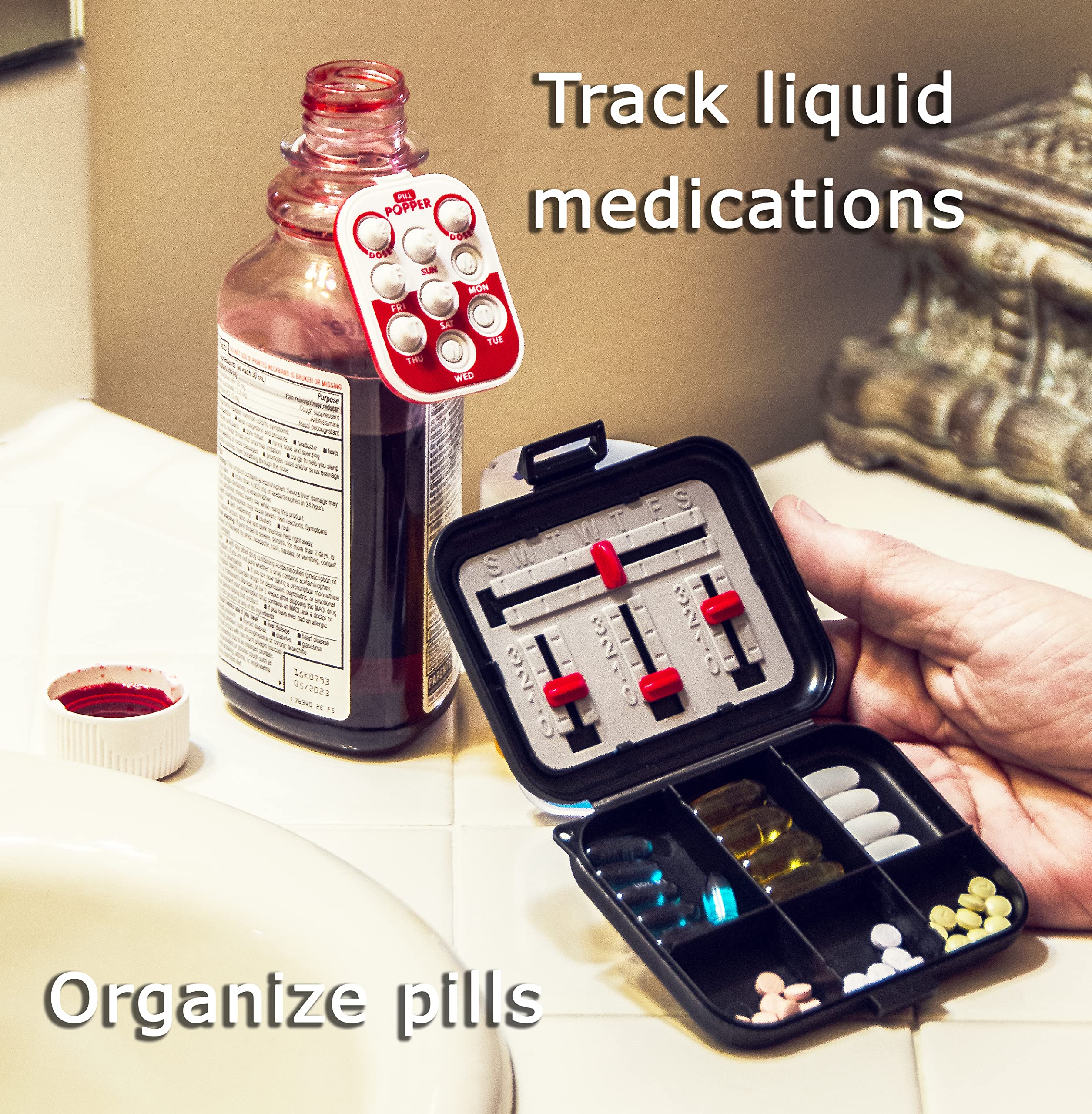 Pill Popper Easy To Use Products: suivi intégré pour gagner du temps.