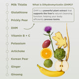 EASY TOMORROW ingredients like glutathione and curcumin highlighted for wellness-minded users