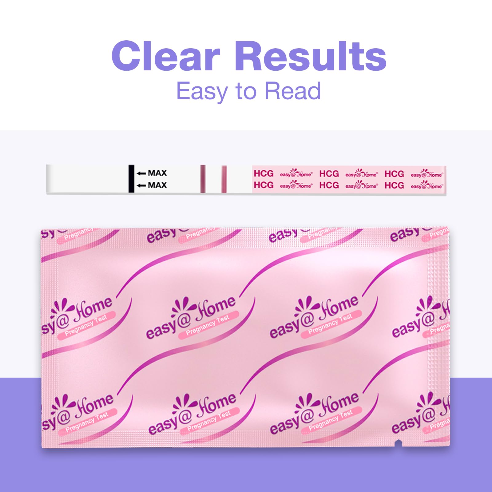 Easy@Home – résultat en deux lignes facile à lire.