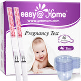 Easy@Home 40 résultats lisibles, lecture claire en début de grossesse.