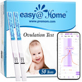 Easy@Home Bandes d’ovulation, aperçu clair et rapide du résultat.