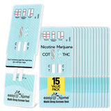 Easy@Home dépistage multi-drogues, emballage du kit, pratique à domicile.