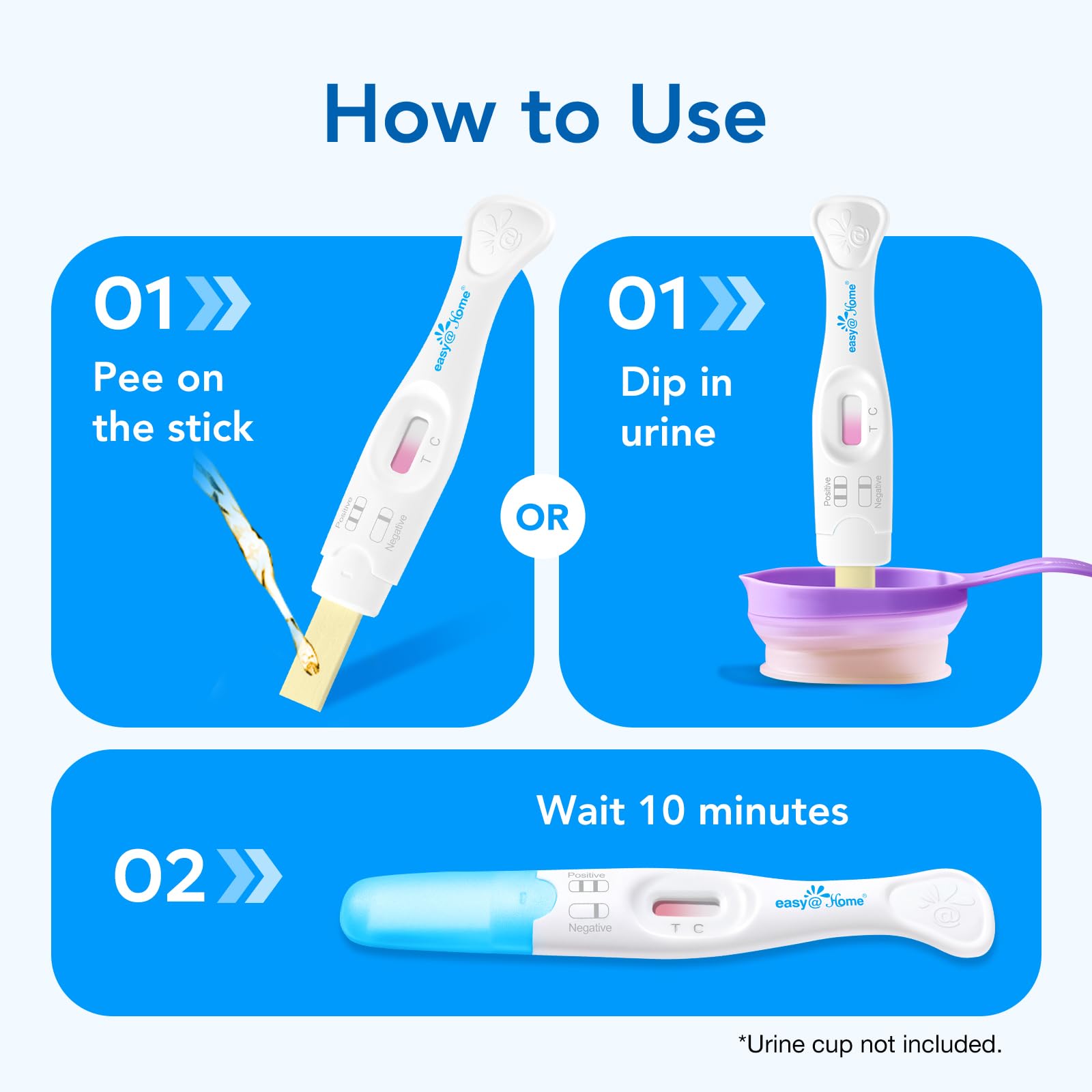 Easy@Home FSH guide utilisation illustré pour un usage simple.
