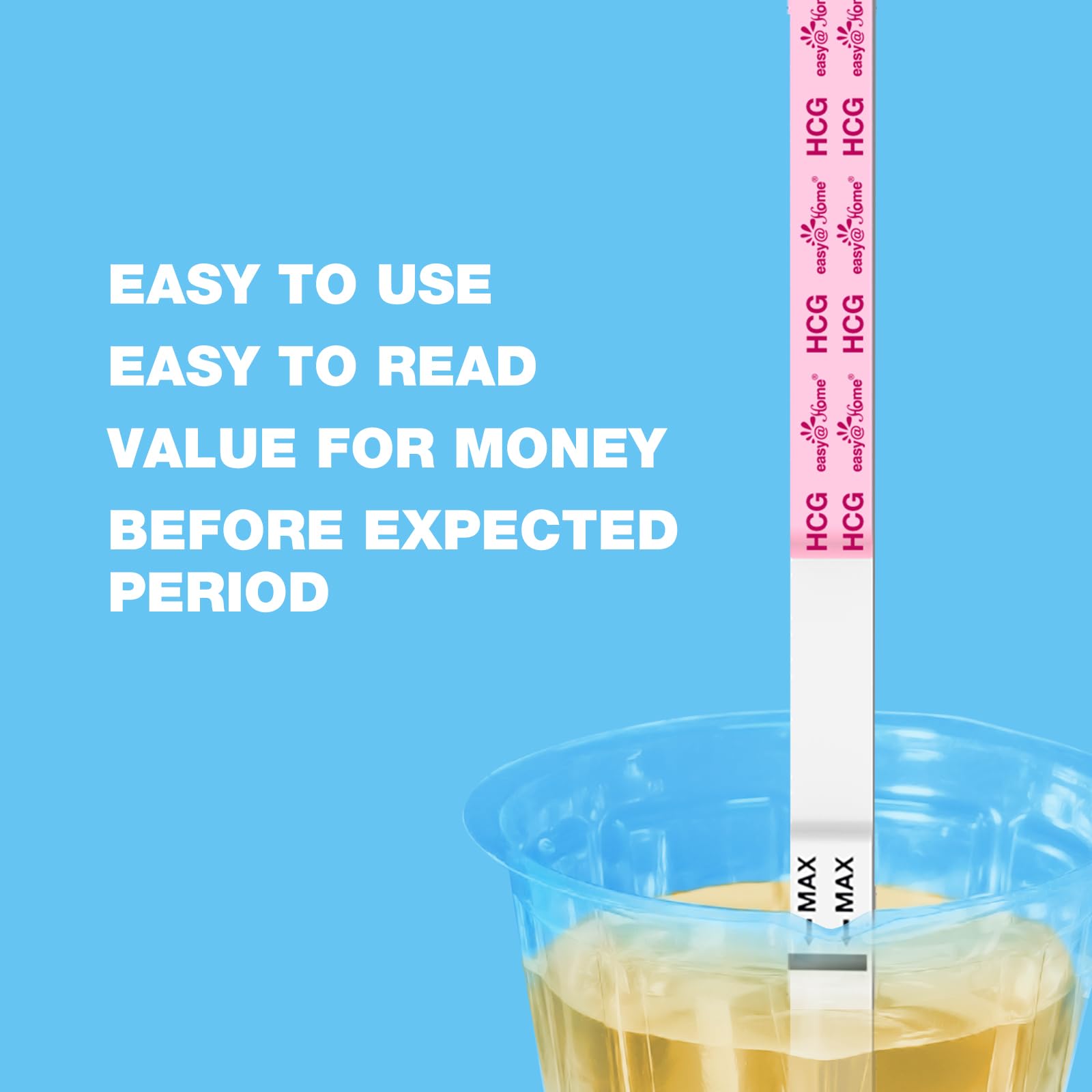 Easy@Home gobelets d urine 40 ml pour utilisation pratique