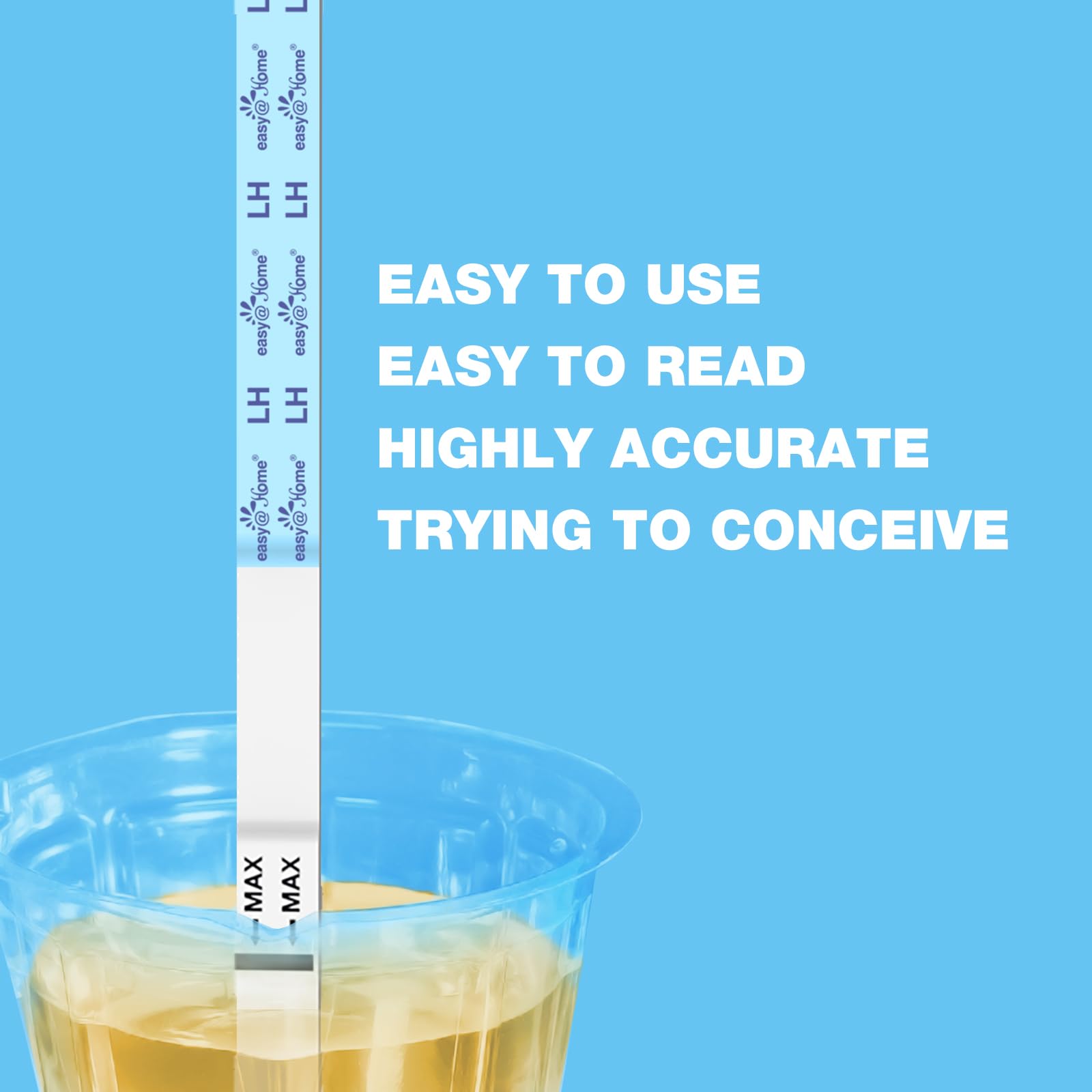 Easy@Home kit test grossesse bande pour dépistage rapide