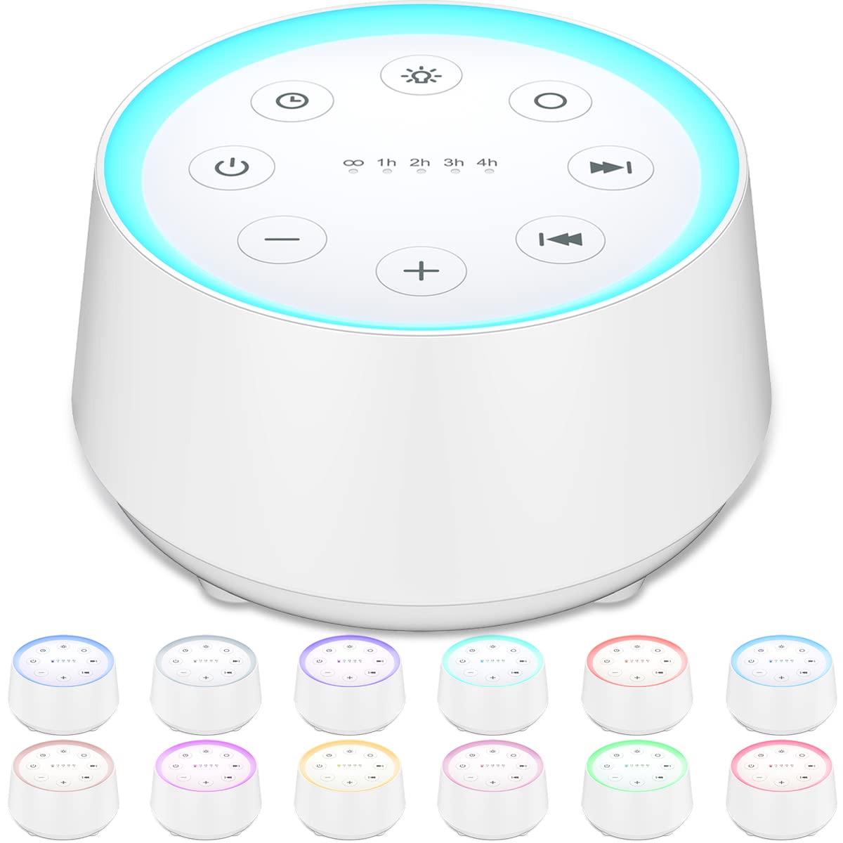 EasyHome Sleep Sound Machine, 30 sons apaisants pour l endormissement et la détente.