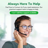 Support client 24h/24 Easy@Home pour assistance.