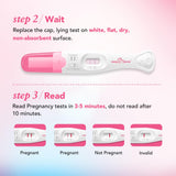 Easy@Home test grossesse lecture rapide et fiable dans le confort domestique