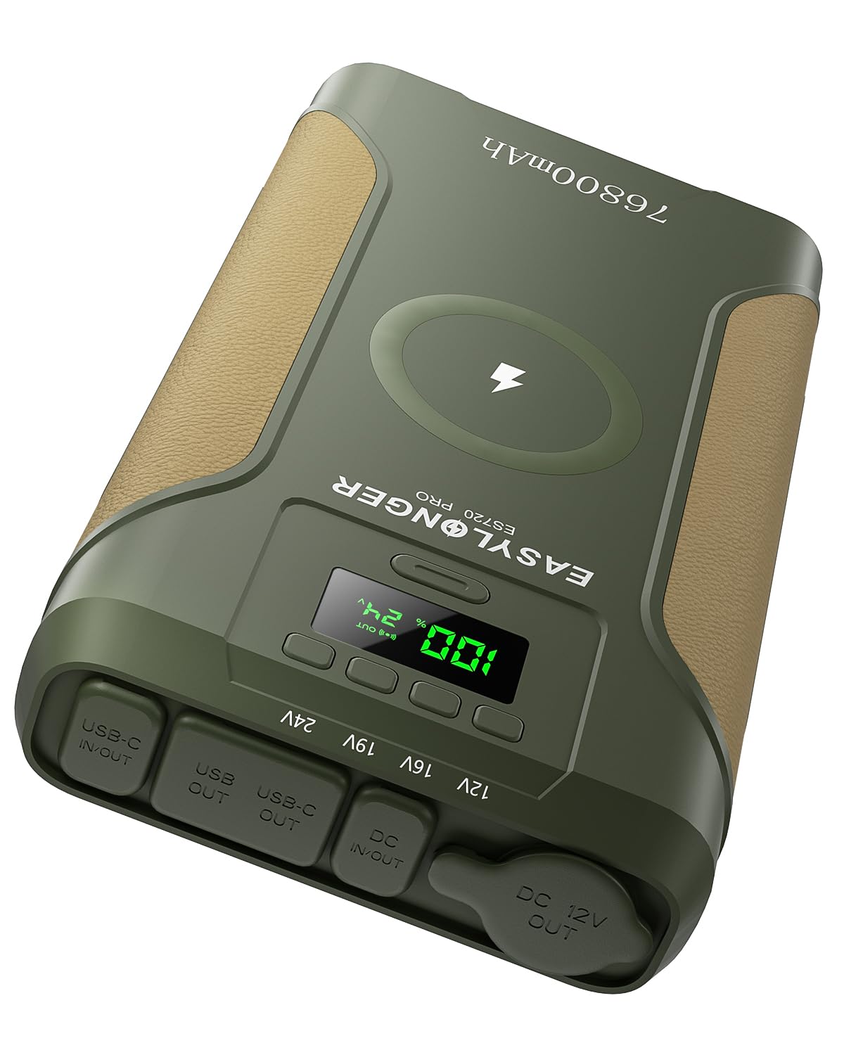 EasyLonger ES720 Pro avec affichage numérique montrant le niveau de batterie en temps réel.
