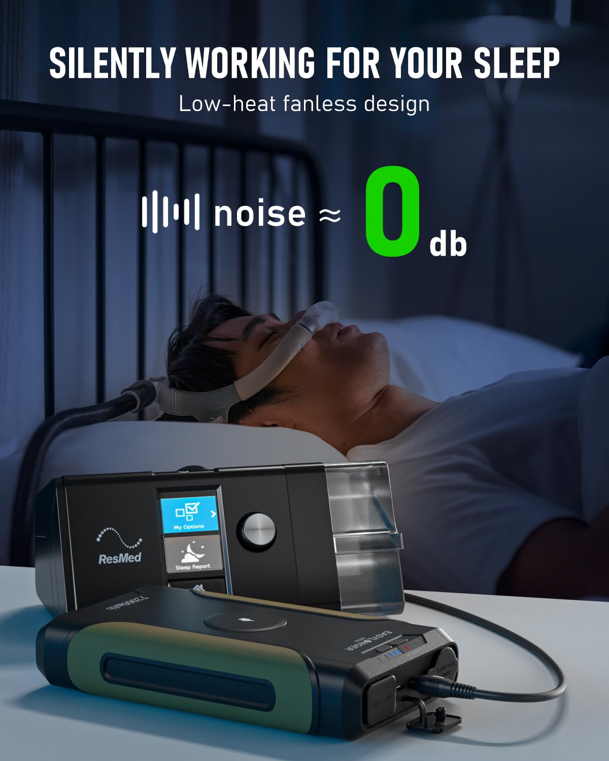 EASYLONGER ES720 lampe LED avec fonction SOS.